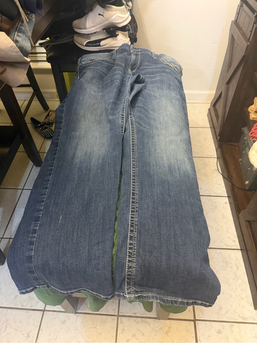 Ariat Women's Blue Boot Cut Denim Jeans